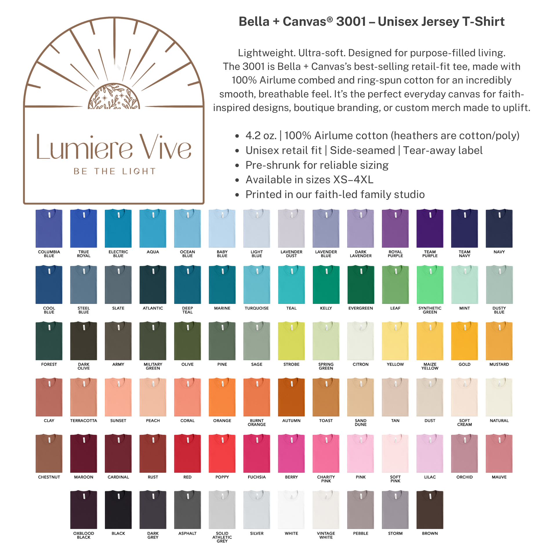 It’s Never Luck, It’s Always God – Women’s Christian T-Shirt