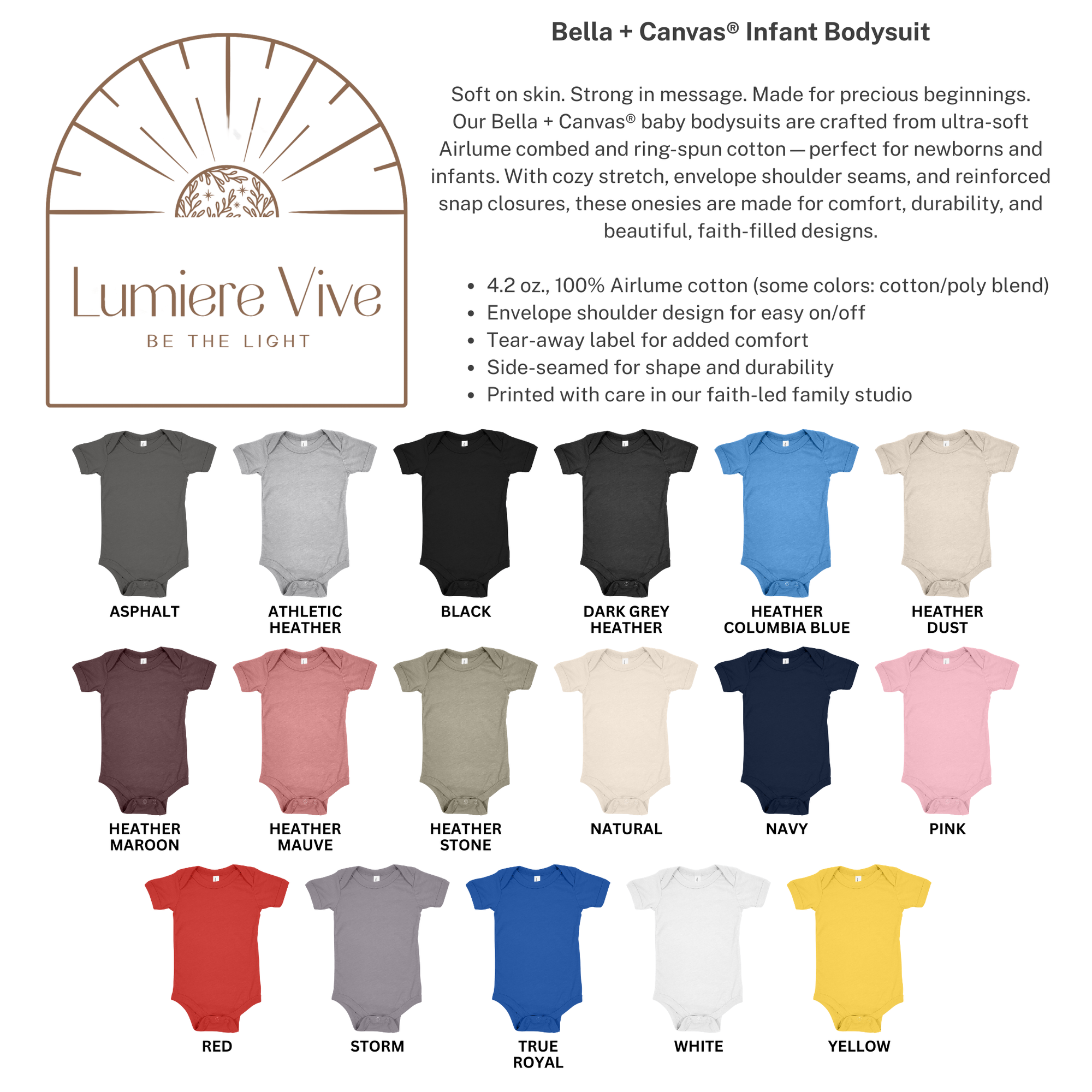 God Is Great – Gender Neutral Baby Bodysuit