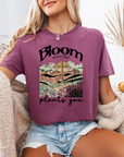 Bloom Where God Plants You – Women’s Christian T-Shirt