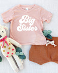 Big sister Toddler and Youth T-Shirt (Groovy)