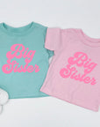 Big sister Toddler and Youth T-Shirt (Groovy)