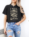 “I Will Make a Way in the Wilderness” – Isaiah 43:19 Women’s Christian T-Shirt