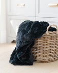 PATTERNED FAUX FUR THROW BLANKETS
