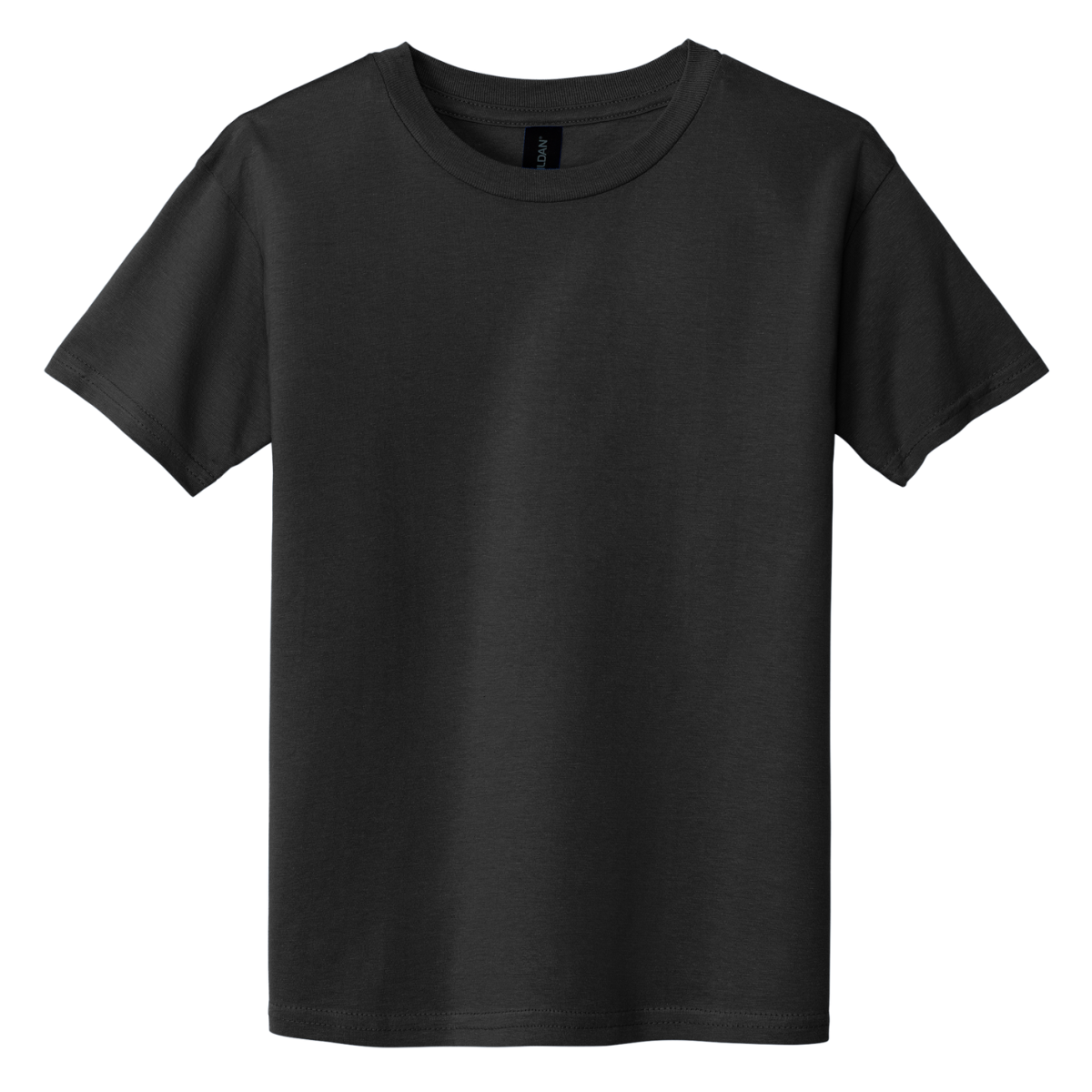 "Gildan G640B Youth Softstyle cotton tee ready for custom faith-based designs"