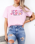 Jesus the Living Word – Women’s Christian T-Shirt (John 1:14)