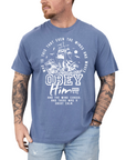 Obey Him – Mark 4:41 Men’s Christian T-Shirt