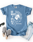 Go Make Disciples of All Nations – Youth Christian T-Shirt (Matthew 28:19)