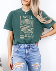 “I Will Make a Way in the Wilderness” – Isaiah 43:19 Women’s Christian T-Shirt