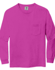 C4410 Comfort Colors® Custom Long-Sleeve Pocket Tee
