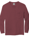 C4410 Comfort Colors® Custom Long-Sleeve Pocket Tee