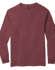C6014 Comfort Colors Heavyweight Long-Sleeve T-Shirt – Garment-Dyed Custom Print Tee