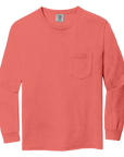C4410 Comfort Colors® Custom Long-Sleeve Pocket Tee