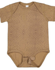 4424 Rabbit Skins Baby Bodysuit | Custom Infant Short Sleeve Bodysuit