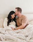 PATTERNED FAUX FUR THROW BLANKETS