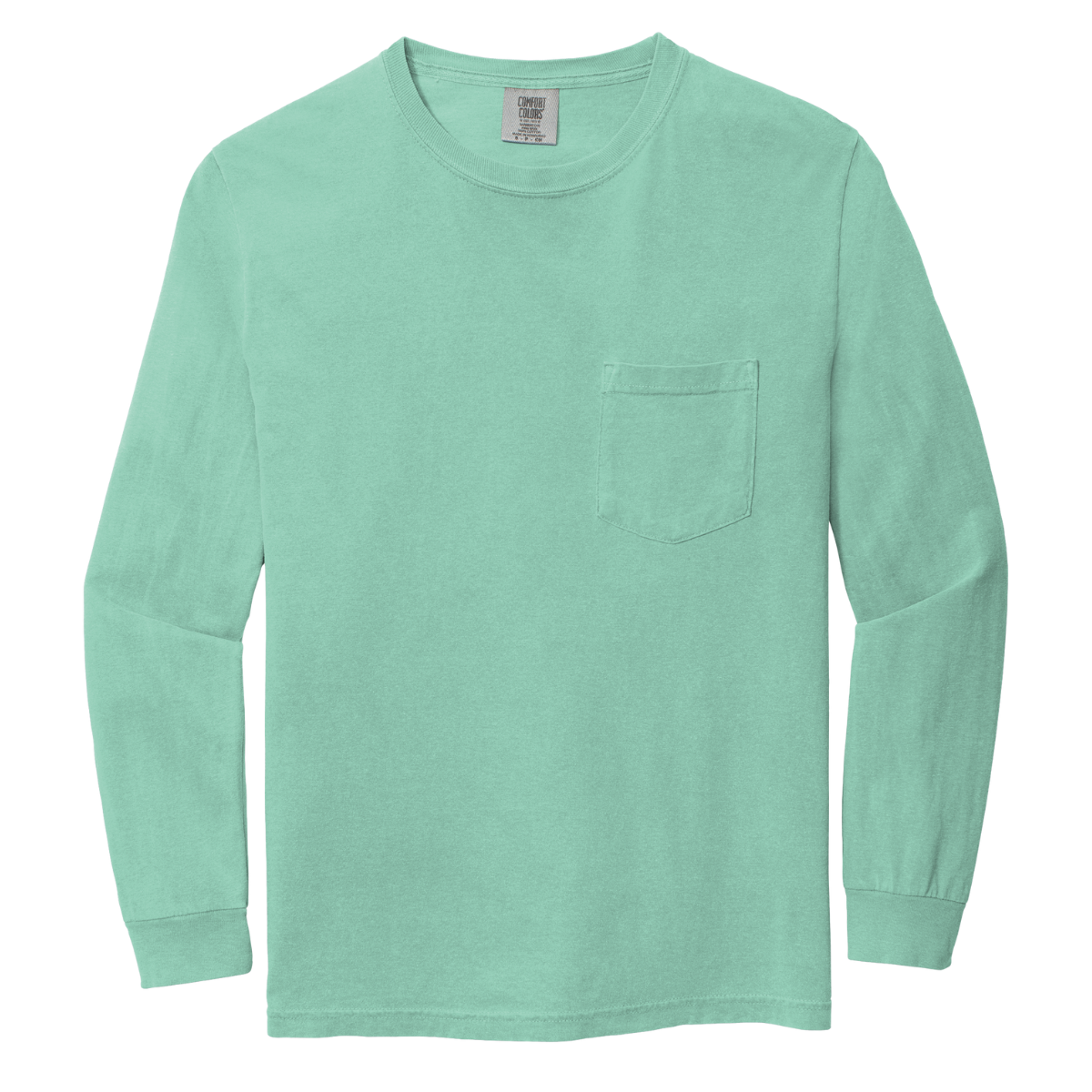 C4410 Comfort Colors® Custom Long-Sleeve Pocket Tee