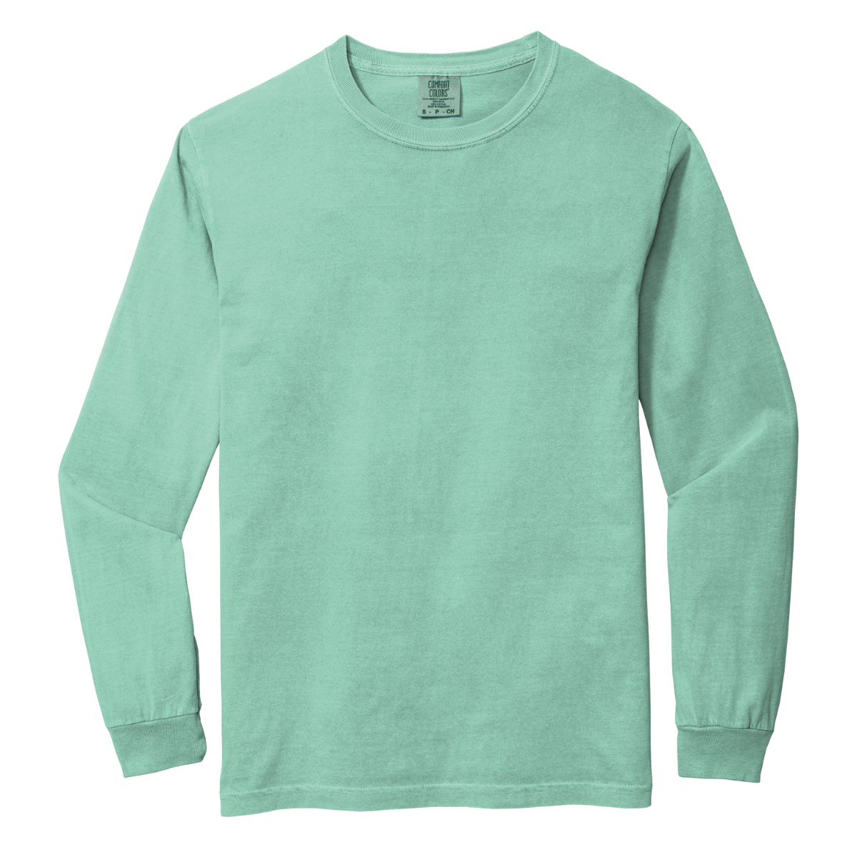 C6014 Comfort Colors Heavyweight Long-Sleeve T-Shirt – Garment-Dyed Custom Print Tee