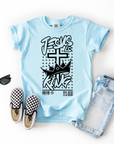 Jesus Is King – Youth Christian T-Shirt with Crown & Cross
