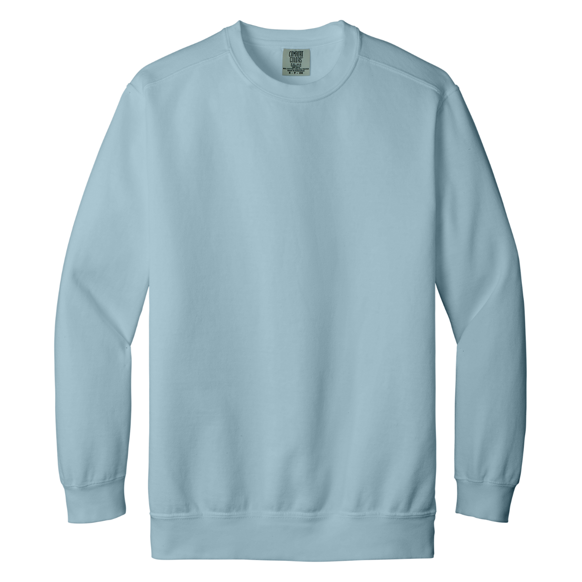 1566 Comfort Colors Adult Crewneck Sweatshirt – Garment-Dyed Custom Print Pullover