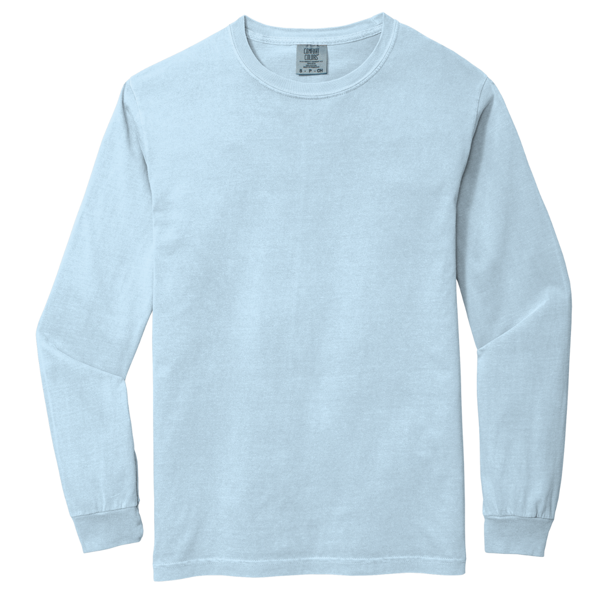 C6014 Comfort Colors Heavyweight Long-Sleeve T-Shirt – Garment-Dyed Custom Print Tee