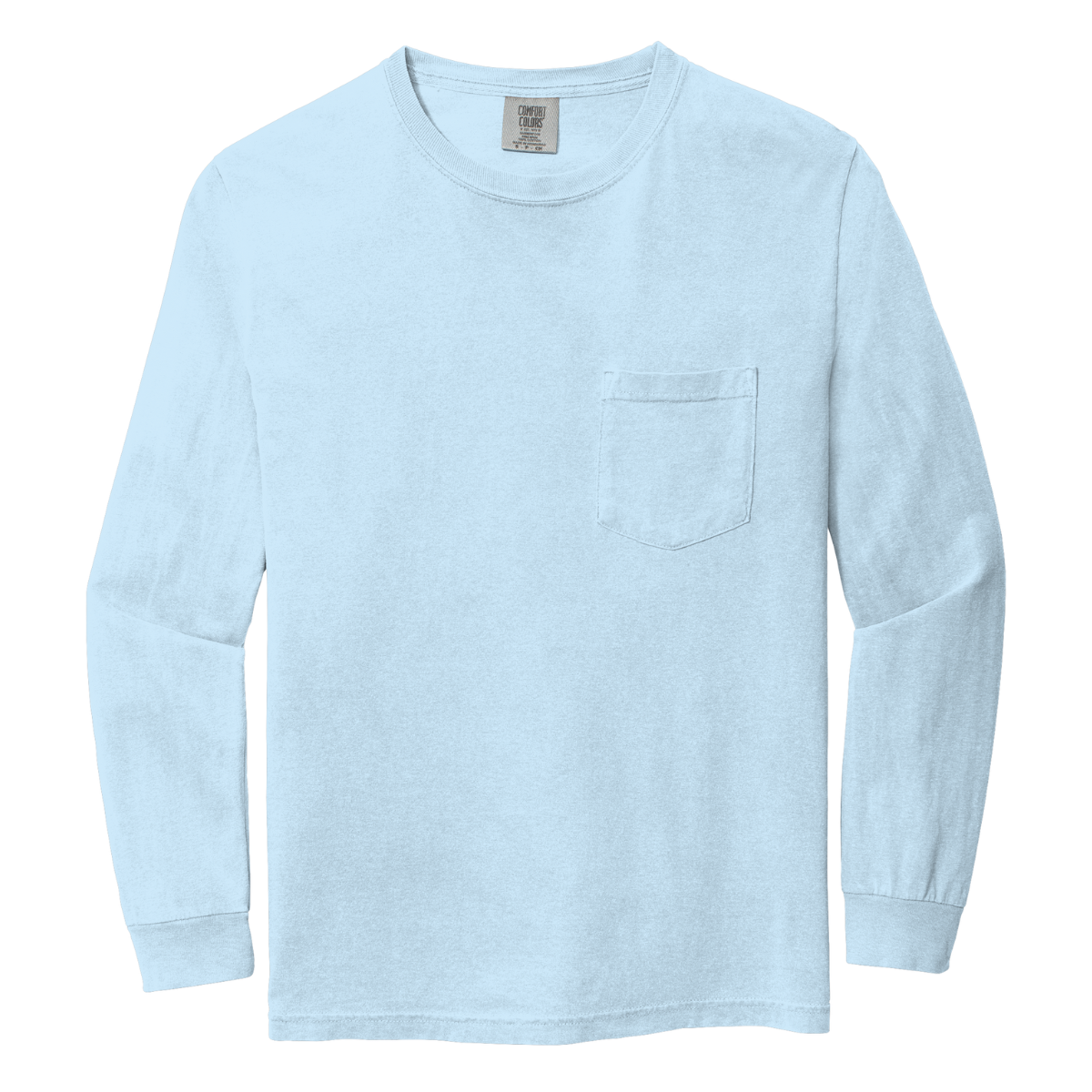 C4410 Comfort Colors® Custom Long-Sleeve Pocket Tee