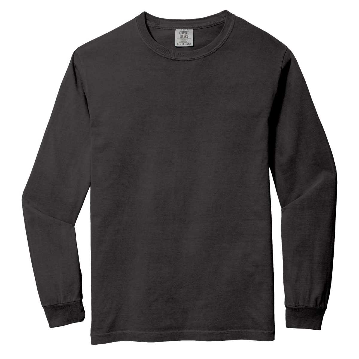 C6014 Comfort Colors Heavyweight Long-Sleeve T-Shirt – Garment-Dyed Custom Print Tee