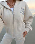 Child of God Heather Eggshell Full-Zip Hoodie