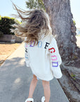 Child of God Cream Kids Fleece Pullover