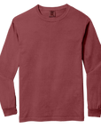 C6014 Comfort Colors Heavyweight Long-Sleeve T-Shirt – Garment-Dyed Custom Print Tee