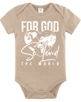 For God So Loved the World – Infant Christian Bodysuit (John 3:16)