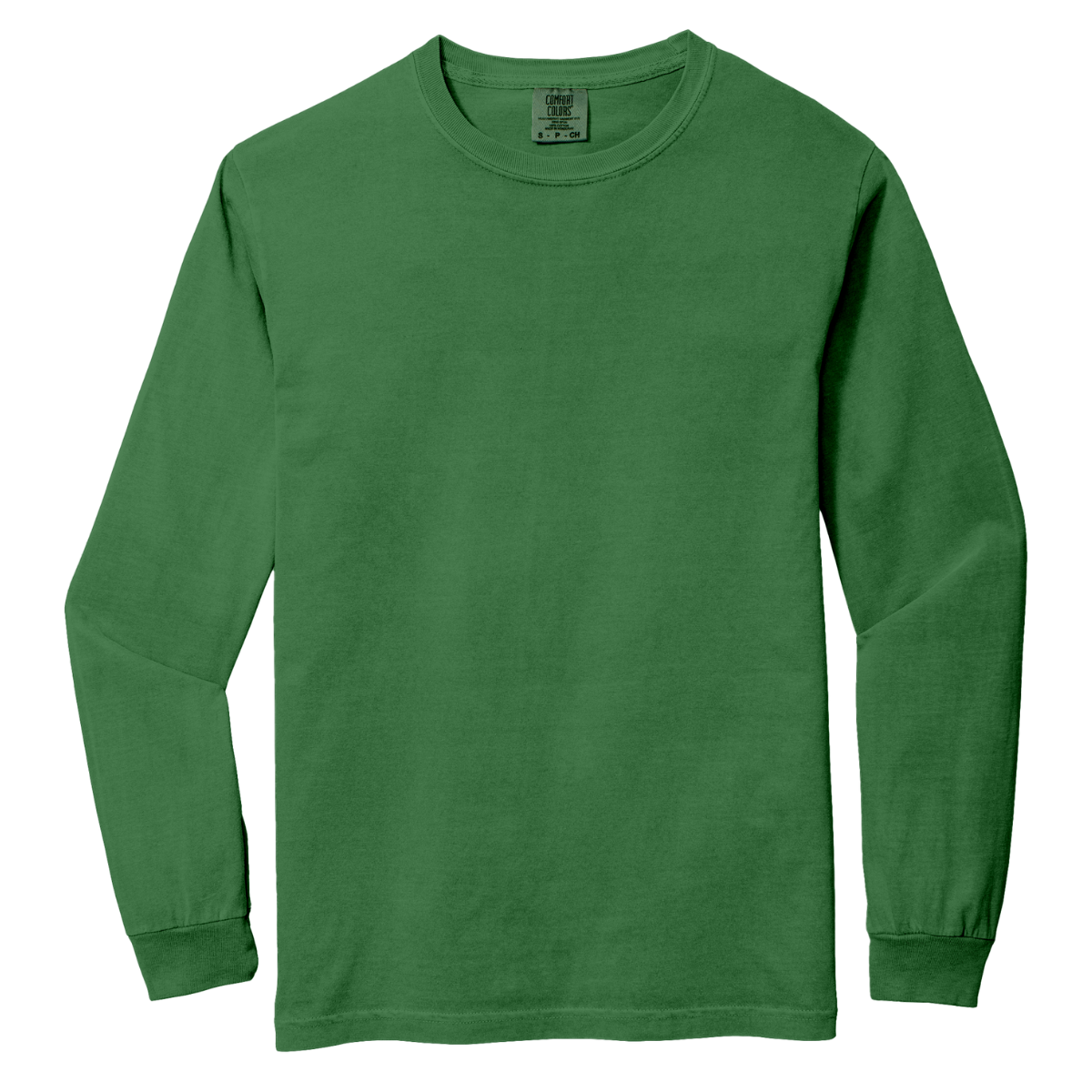 C6014 Comfort Colors Heavyweight Long-Sleeve T-Shirt – Garment-Dyed Custom Print Tee