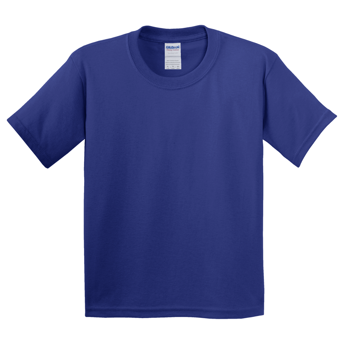 G500B Gildan Youth Heavy Cotton™ T-Shirt – Custom Print Blank Tee for Kids