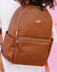 Cognac Classic City Diaper Bag II