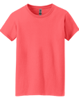 G500L Gildan Ladies' Heavy Cotton™ T-Shirt – Custom Print Fitted Tee for Women