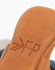 Corduroy Cowgirl Knotted Bow Baby Shoe