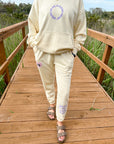 Create in Me a Clean Heart Unisex Sweatpants | Relaxed Christian Joggers | Ivory