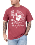Go Make Disciples of All Nations – Men’s Christian T-Shirt (Matthew 28:19)