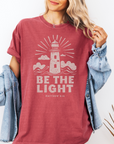Be the Light – Matthew 5:14 Women’s Christian T-Shirt