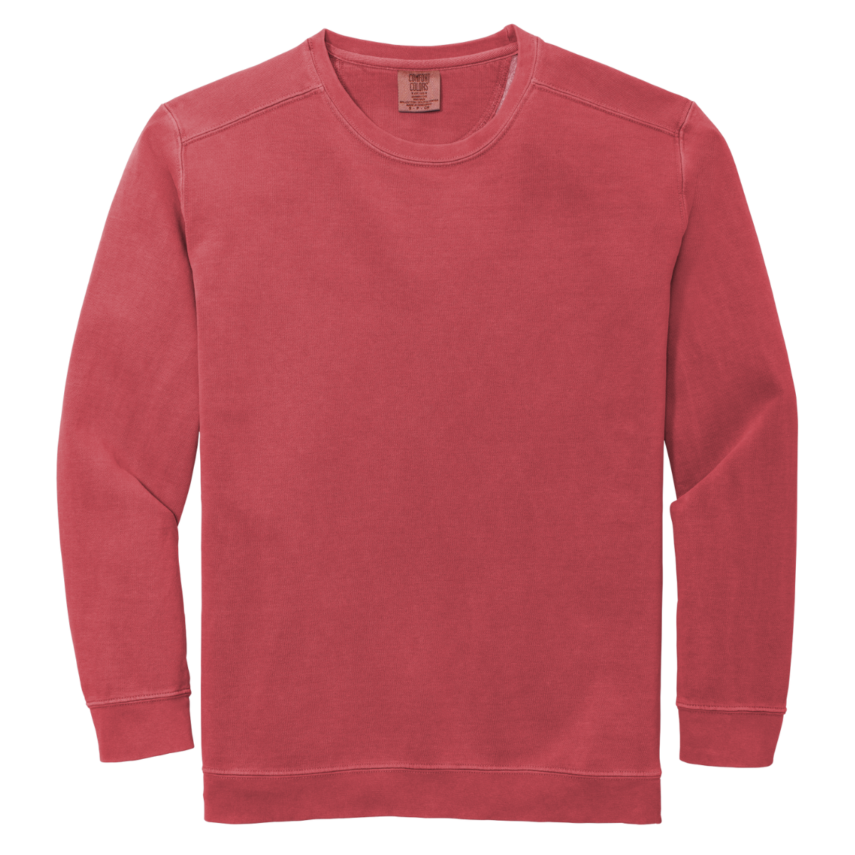 1566 Comfort Colors Adult Crewneck Sweatshirt – Garment-Dyed Custom Print Pullover