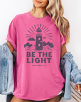 Be the Light – Matthew 5:14 Women’s Christian T-Shirt