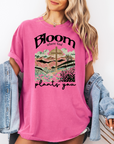 Bloom Where God Plants You – Women’s Christian T-Shirt