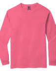 C6014 Comfort Colors Heavyweight Long-Sleeve T-Shirt – Garment-Dyed Custom Print Tee