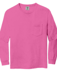 C4410 Comfort Colors® Custom Long-Sleeve Pocket Tee