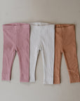 Dusty Rose Organic Leggings