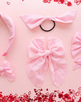Candy Stripe | Petite Party Bow
