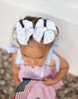 Indy Bloom- Blue | Petite Party Bow