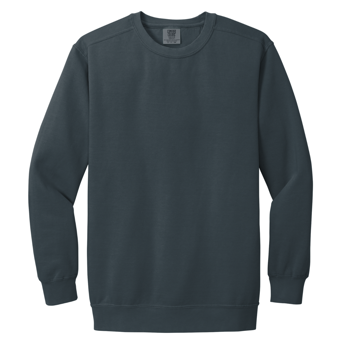 1566 Comfort Colors Adult Crewneck Sweatshirt – Garment-Dyed Custom Print Pullover