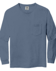 C4410 Comfort Colors® Custom Long-Sleeve Pocket Tee