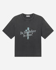 Do You Believe in Jesus Heavyweight Cotton Tee, Black