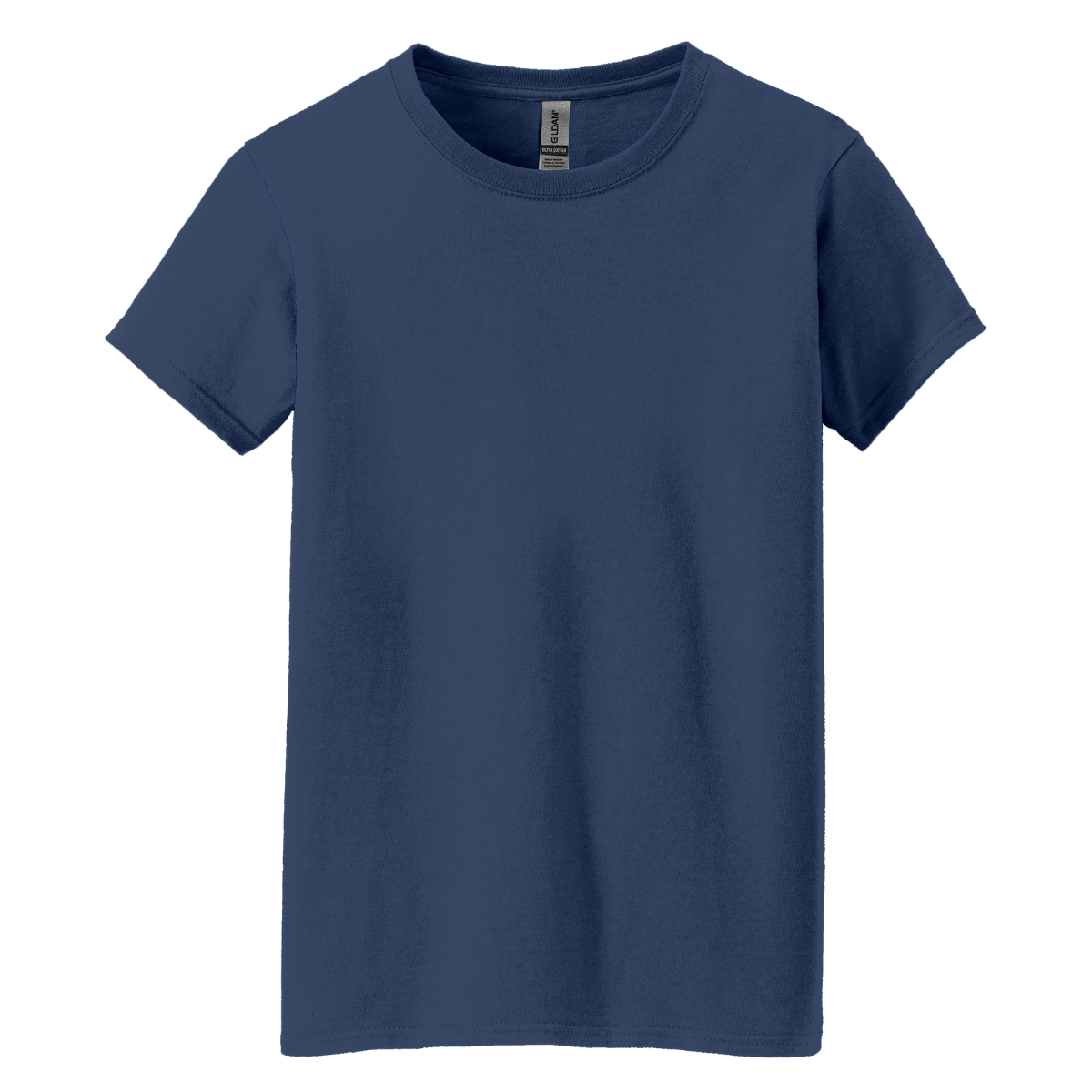 G500L Gildan Ladies' Heavy Cotton™ T-Shirt – Custom Print Fitted Tee for Women