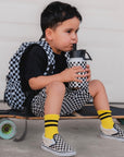 Sunny Kids Grip Socks | Bright Yellow Toddler & Kids Socks
